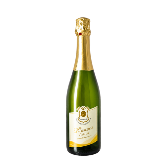2023 Muscaris Sekt b.A. brut 0,75l